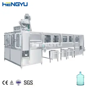 Hengyu 2021 OEM 60-1200BPH 3-5 gallon PET barrel water filling machine/5 l water filling machine/Maquina remplissage