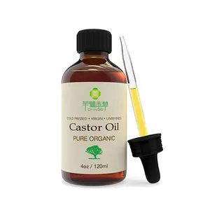 private label 100% pure cold pressed indian castor oil