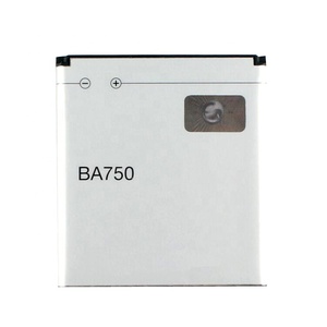 원래 1460mAh 대용량 BA750 소니 아크 S LT18i X12 LT15i 셀 전화 배터리