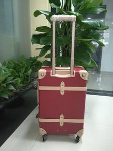 <span class=keywords><strong>Valigia</strong></span> Vintage in Pelle PU Rossa con Beauty Case da 12'' per Ragazze - Product Image 4