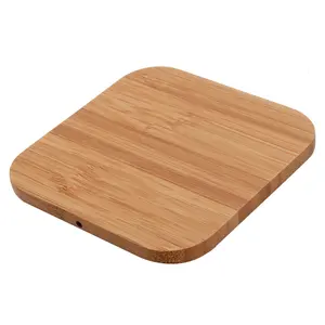 Бамбуковая плита логотипа 10в 15в Ци пусковой площадки беспроволочного заряжателя изготовленная на заказ деревянная