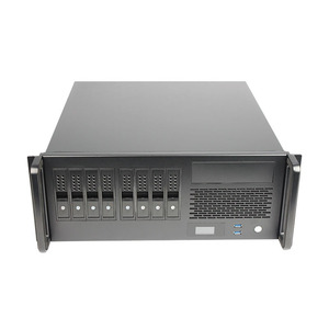 <span class=keywords><strong>4U</strong></span> <span class=keywords><strong>Rack</strong></span> Mount trường hợp máy chủ với ATX PSU HDD khay và fan hâm mộ ngành công nghiệp Rackmount Chassis-Thả - Product Image 1