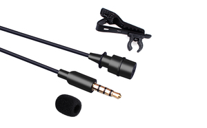 Noir Petite Mousse Couvre Pare-Brise Pare-Brise pour Micro-Cravate Cravate Microphone - Product Image 5