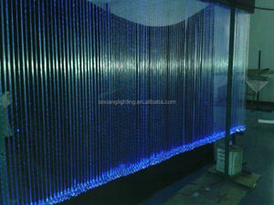 Đầy Màu Sắc Trang Trí Nhựa Fiber Optic Chiếu Sáng Hiện Đại Curtain Chiếu Sáng Led Giáng Sinh Curtain Thác Lights - Product Image 3