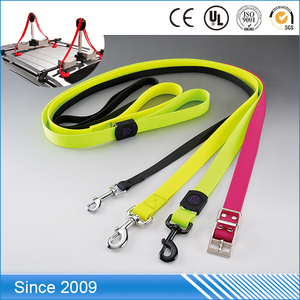 Correas de nylon recubierto de poliuretano resistente al agua, cintas recubiertas de goma para collar de perro - Product Image 4