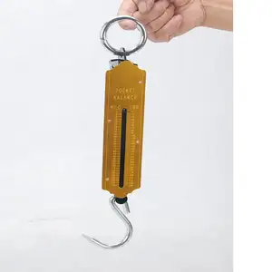 Spring luggage scale portable 50kg balance fishing balance