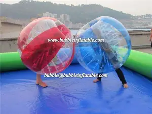 Gute qualität blase fußball, transparente blase ball anzug china zum verkauf