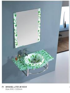 Domo à laver vasque miroir <span class=keywords><strong>verre</strong></span> - Product Image 1