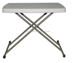 30 pulgadas plegable de altura ajustable <span class=keywords><strong>mesa</strong></span> de <span class=keywords><strong>estudio</strong></span> para niños ligero pequeñas mesas plegables de plástico para comedor - Product Image 4