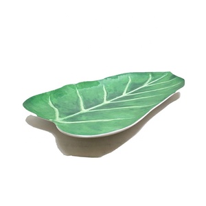 Ý Tưởng Sản Phẩm Mới 2019 Giá Rẻ OEM Dinner Ware Nhà Hàng <span class=keywords><strong>Leaf</strong></span> <span class=keywords><strong>Shaped</strong></span> Banana <span class=keywords><strong>Leaf</strong></span> Tấm Sinh Thái Thân Thiện Lá Cọ Tấm - Product Image 2