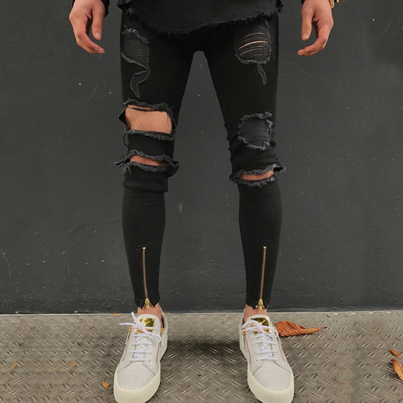 Encuentre el mejor fabricante de jeans rotos hombre y jeans rotos hombre  para el mercado de hablantes de spanish en alibaba.com