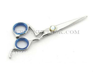 Ciseaux de coiffeur de salon de beauté professionnel ciseaux amincissants de coupe de cheveux en acier inoxydable avec poignée en acier à pointe pointue - Product Image 1