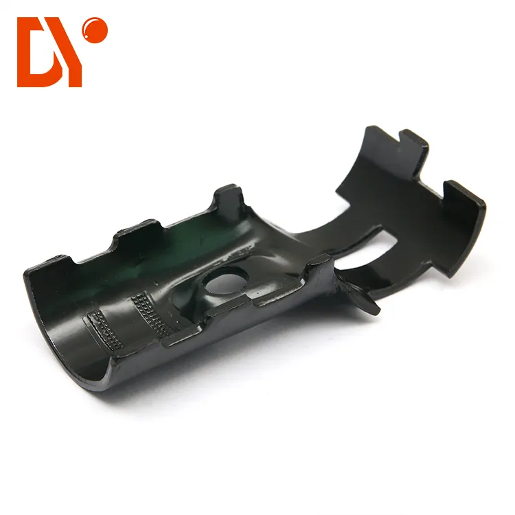 DY22 HJ Series HJ-1 28mm Metal tube Lean Pipe joint Connector by Black electrophoresis