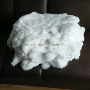 Soft Leather Hide Decoration Rex Rabbit Skins For Sale