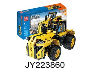BRICOLAGE Assembler Télécommande Pelle Camion 2.4G RC Brique <span class=keywords><strong>De</strong></span> Construction Camion Jouets Cadeau Camion <span class=keywords><strong>de</strong></span> Construction - Product Image 6