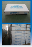 2024 TIMI CT-G3616 tanpa karbon buku Menu restoran terbuat dari kertas Offset kertas Kraft dan papan bergelombang