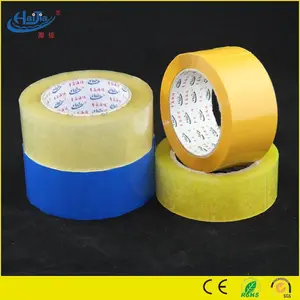 china proveedor de encargo adhesivo bopp embalaje de la caja de la cinta