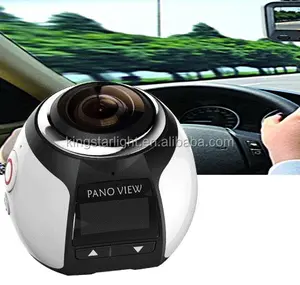Fábrica de shenzhen WITMOOD 360 Mini cámara de acción deportiva inalámbrica WiFi 360 grados panorámica VR cámara para deportes extremos coche Video