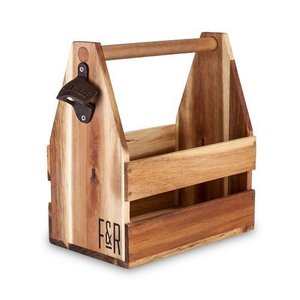 Agriturismo Decorazioni Per La Casa di Birra In Legno 6 pacchetto Carrier, Caddy, Holder, sacchetto di Tote, Bottiglia Vettore - Product Image 3