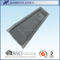 HAOSEN Design moderne léger gris plastique Splash Guard down Spout Gouttière pour matériau de construction Home Application