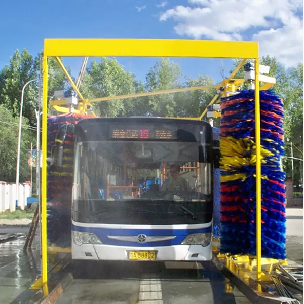 Amerigo AB-360-4 túnel autobús máquina lavadora/conducir a través de autobús de lavado