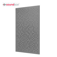 Panel Acústico Decorativo Perforado con Reducción de Ruido y Absorción de Sonido para Salas de Conferencias