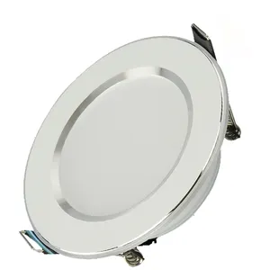 5W 7W 9W עמיד למים LED Downlight ניתן לעמעום חם לבן קר לבן 3 צבע שקוע LED מנורת ספוט אור AC85-265V