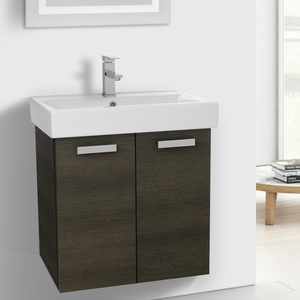 Hangzhou Vermont Modern Vanity <strong>White</strong> Black <strong>Wall</strong> Hang Bathroom Sink <strong>Cabinet</strong> With Basin - Product Image 6