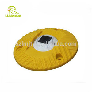 Plástico fabricación directa LED poste advertencia pavimento carretera <span class=keywords><strong>solar</strong></span> - Product Image 3