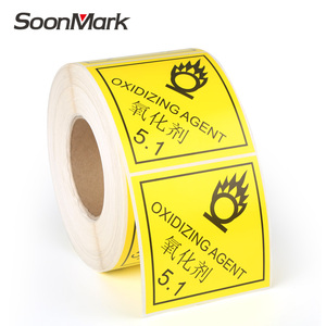 Thời gian & nhiệt độ chỉ số nhãn dính cảnh báo thận trọng dán Hộp gói không thấm nước tự dính cảnh báo dễ vỡ nhãn - Product Image 3