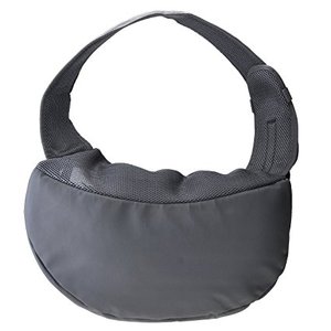 Fashionable <strong>Dog</strong> <strong>Carrier</strong> <strong>Sling</strong> Breathable Nylon Mesh Pet <strong>Sling</strong> <strong>Carrier</strong> with Striped Pattern Zipper Closure for <strong>Dogs</strong> Cats Puppy - Product Image 4