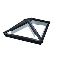 Meilleur prix pour un lucarne de toit en verre acrylique fixe, en aluminium, avec double vitrage, transparente
