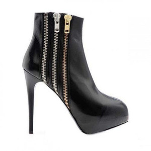 venta caliente del precio barato cerca de final de la cremallera de metal de <span class=keywords><strong>las</strong></span> botas - Product Image 6