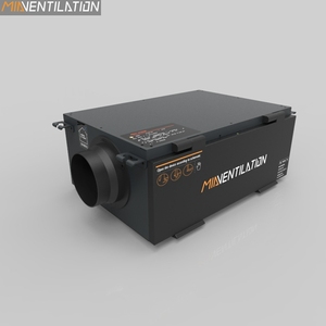 MIA 250 M3/H Im Lặng Quạt Thông Gió Nhỏ Giá Rẻ Thông Gió Fan Lựa Chọn Thông Gió Điều Khiển Pm25 Hệ Thống HVAC - Product Image 3