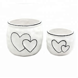 Giá Rẻ Đáng Yêu Hình Trái Tim Thiết Kế Chậu Hoa Xương Rồng Trồng - Product Image 2