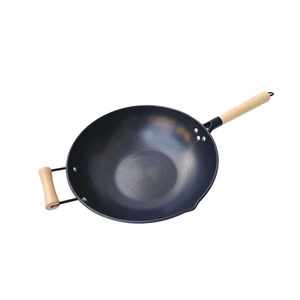 Grande Taille En Bois De Fer Poignée Poêle <span class=keywords><strong>Wok</strong></span> - Product Image 3