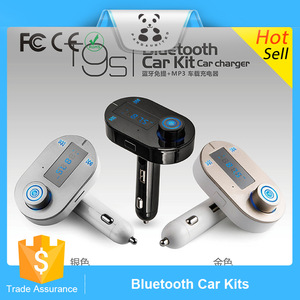 2015 nouvelle arrivée sans fil kit <span class=keywords><strong>voiture</strong></span> bluetooth mains libres bluetooth transmetteur FM - Product Image 6