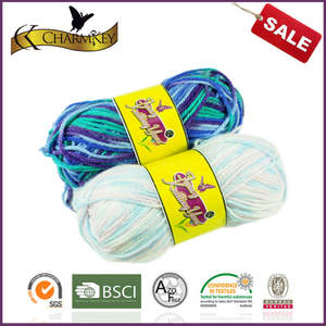 Bébé à tricoter acrylique, belle douce, fils de bébé de qualité, belle couleur choix 100gr - Product Image 1