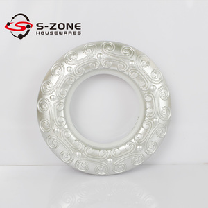 Haute qualité blanc en plastique rideau <span class=keywords><strong>silence</strong></span> anneaux - Product Image 2