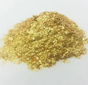 Whosale Super Sparkle Fiocco oro Pigmento-Grado Cosmetico