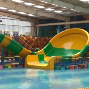 Ekonomi 2019 Water Slides untuk Kolam Renang Air Slide Air Park Pemasok