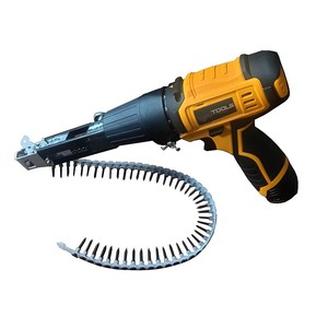 Atornillador automático inalámbrico portátil para tornillos <span class=keywords><strong>de</strong></span> paneles <span class=keywords><strong>de</strong></span> yeso con accesorio <span class=keywords><strong>de</strong></span> alimentación - Product Image 1