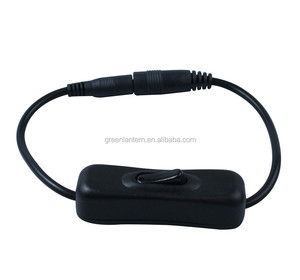 Nam Và Nữ DC 5.5*2.1Mm 12V Công Tắc Dải Led Cáp DC Có Công Tắc Đen Hoặc Trắng - Product Image 5