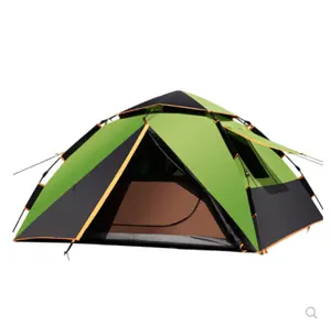 2020 neueste design automatische strand outdoor produkt 3 4 person camping familie zelt für verkauf