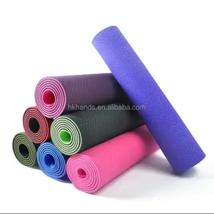 Fabbrica all'ingrosso eco-friendly TPE Yoga Mat Design antiscivolo superiore In-Stock per la promozione sportiva