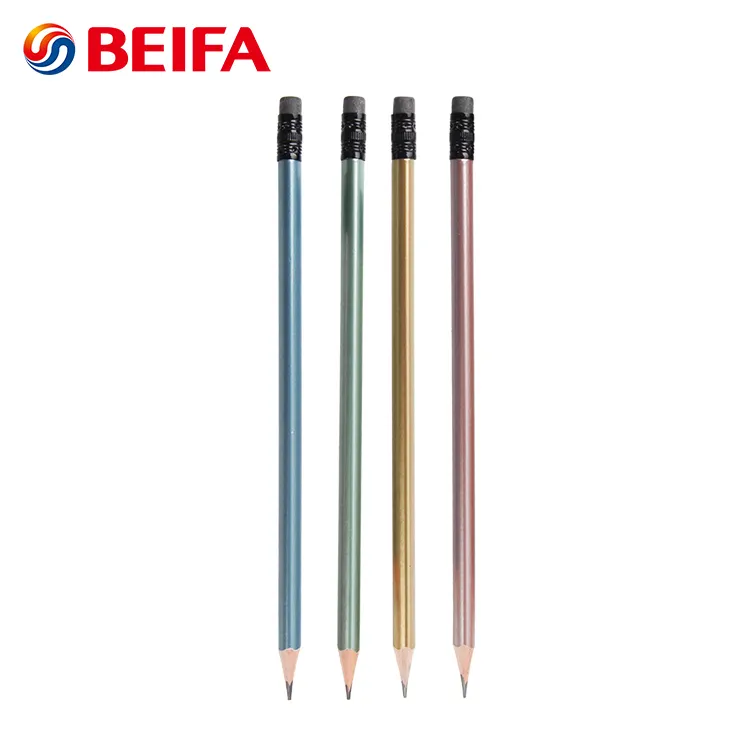 Melhores preços lápis borracha Beifa Marca MA0006 Promocionais Amostras Grátis lápis de Cor Lápis de Madeira Para Crianças Estudantes das crianças