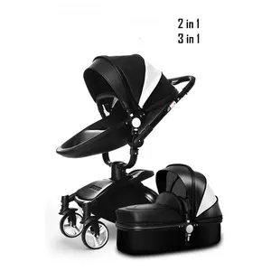 Poussette pliable en alliage aluminium, poussette de bébé, réglable, 2021, facile à transporter, certifié iso, pour enfant de 0 à 3 ans, 20kg, 360