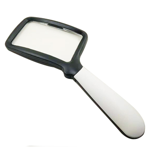 Kaca Pembesar Persegi Panjang dengan 5 Lampu LED untuk Membaca Peta dan Koran - Product Image 4