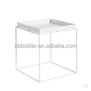 Moderne design en métal <span class=keywords><strong>carré</strong></span> café table d'appoint pour la maison decer mini meubles - Product Image 2