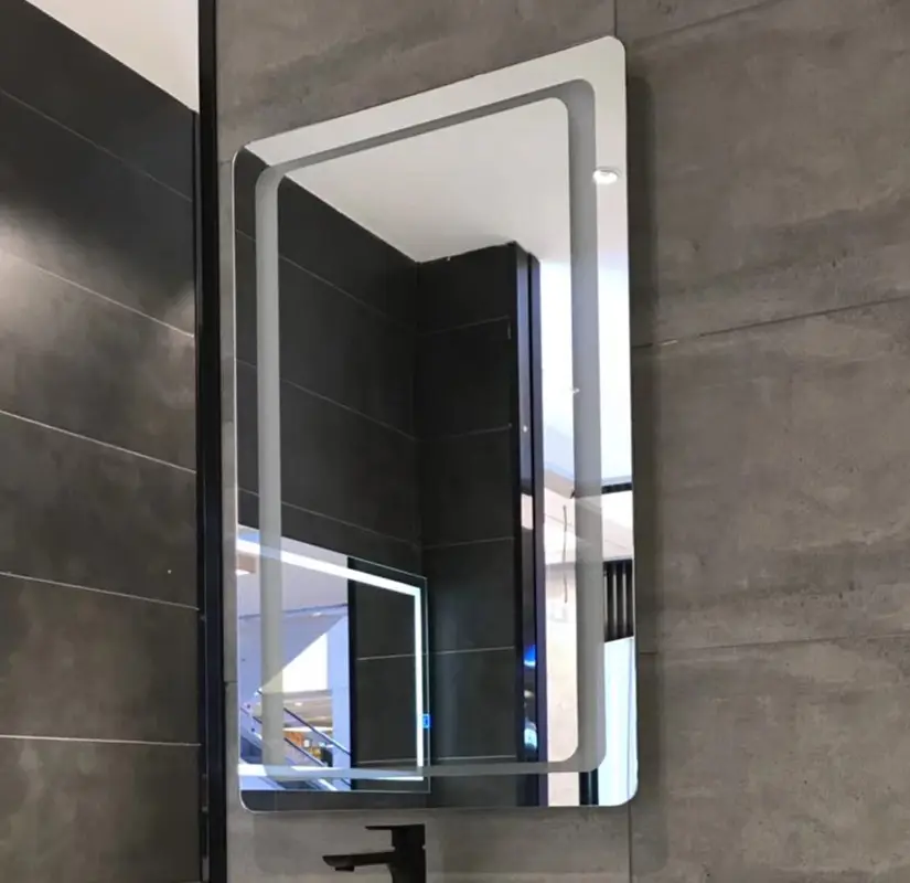 China Supplier Bathroom Touch Screen Vanity led Mirror